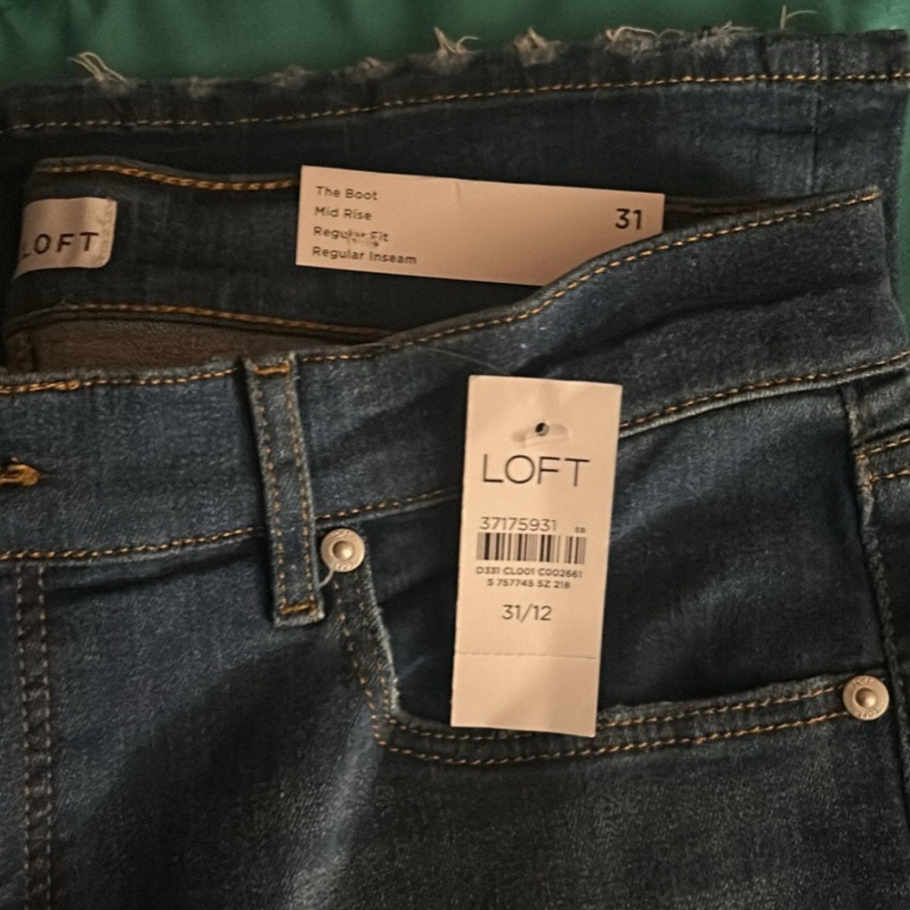 LOFT Classic Blue Jeans